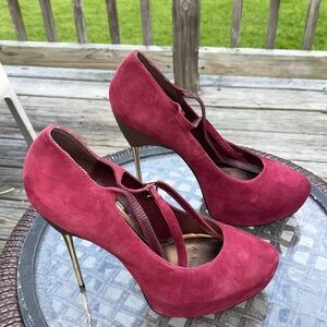 Aldo Women's Burgundy Heels